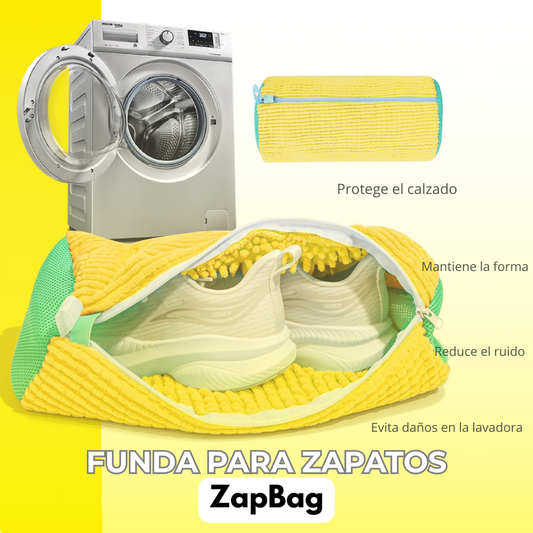 ZapBag - Bolsa Funda para Lavar Zapatos - ¡Protege el calzado!