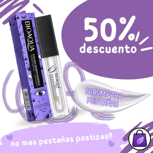 Bioaqua Sérum Para Pestañas - ¡Basta De Pestañas Cortas!