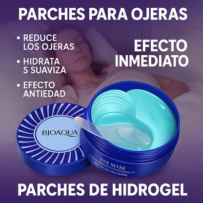 Bioaqua Parches Hidrogel Para Ojeras - ¡Elimina las ojeras en poco tiempo!